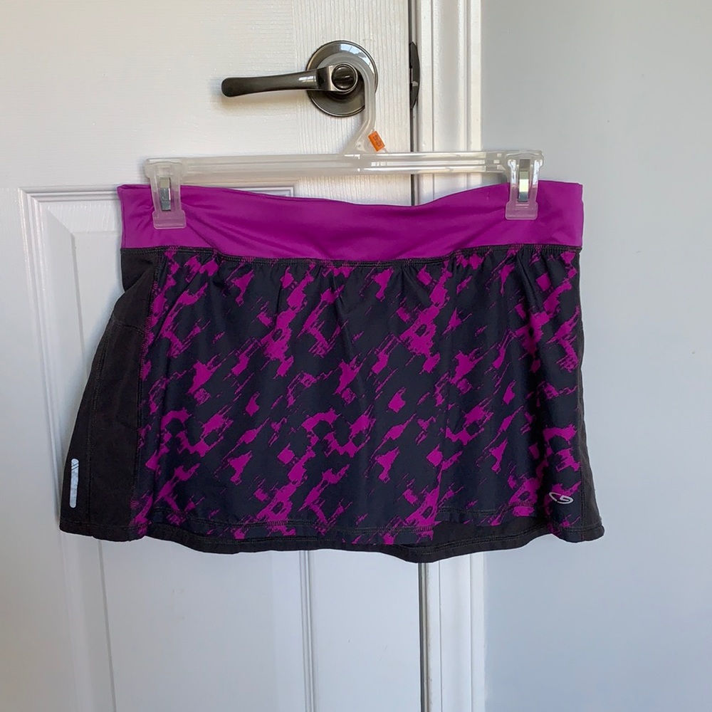 Tennis skirt with spandex